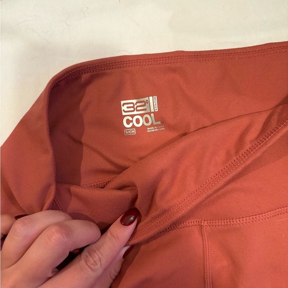 32Cool Leggings Bundle of Two - Blue and Red. Size S - Picture 3 of 3